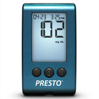 AgaMatrix WaveSense Presto Meter with Presto 100Test Strips [+] Lancing Device and Lancets