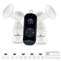 Baby Buddha Portable Primary Breast Pump with EasyFit Kit unit with lanyard – compact design smaller than a smartphone