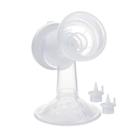 BabyBuddha Original Flange Kit with 3 sizes and massage cushions – breast pump accessory for custom fit