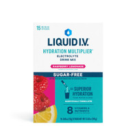 Individual Liquid I.V. stick packs for on-the-go hydration support