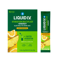 Liquid I.V. hydration supplement with dual-action for energy and fluids