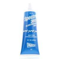 Spectra 360 electrode gel – not recommended for defibrillation procedures