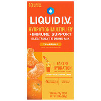 Liquid I.V. Immune Support Tangerine Electrolyte Mix 10 ct