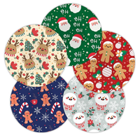 Overt Freestyle Libre & Lingo Adhesive Patch - Christmas Spirit Assorted 5 Pack