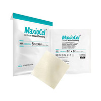 MaxioCel chitosan wound dressing in sterile packaging