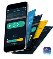 Contour Plus meter synced with smartphone app – Bluetooth connectivity for automatic data upload