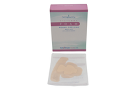 Safe N Simple Simpurity 5 Layer Silicone Foam Dressing in sterile packaging