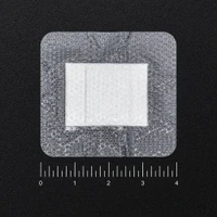 The multi-layer construction of a Vitale super-absorbent foam dressing