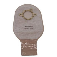 Safe N Simple 12" Drainable 2-Piece Pouch 50mm Beige packaging