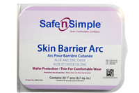 Safe N Simple 1" Skin Barrier Arcs with Aloe packaging
