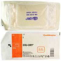 Smith & Nephew Exu-Dry Wound Dressing 20" x 28" packaging