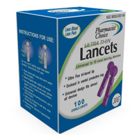  Clever Choice Pharmacist Choice Twist Top 30G Lancets 100/bx For Glucose Care