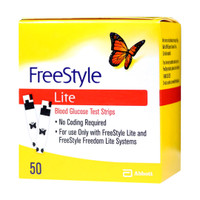 Abbott FreeStyle Lite 50 Test Strips For Glucose Care