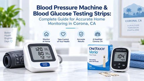 Blood Pressure Machine & Blood Glucose Testing Strips: Complete Guide for Accurate Home Monitoring in Corona, CA
