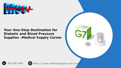Your One-Stop Destination for Diabetic and Blood Pressure Supplies – Medical Supply Corner