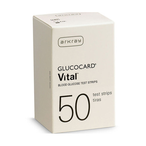 Arkray Glucocard Vital 600 Test Strips For Glucose Care