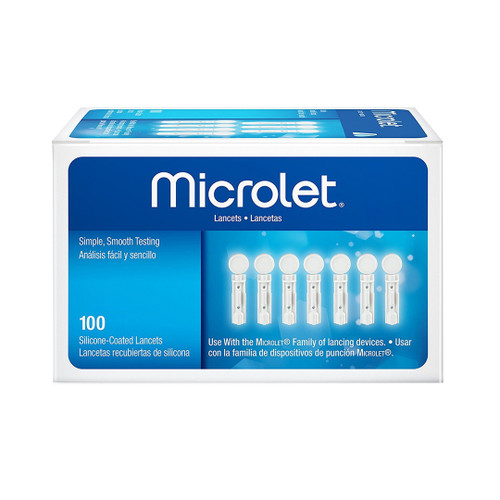 Ascensia Bayer Microlet NEXT Lancing Device [+] Microlet Lancets For Glucose Care