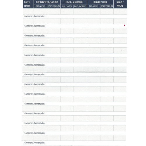 AgaMatrix WaveSense Log Book For Glucose Care