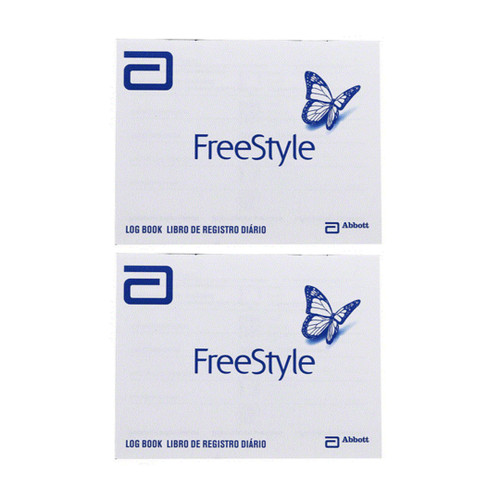 Abbott FreeStyle Log Book For Glucose Care - 2 Pack