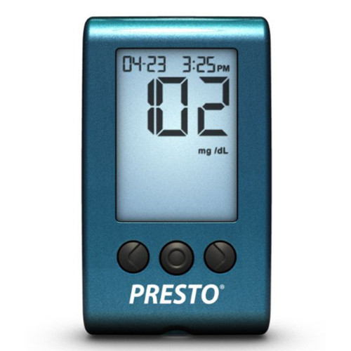 AgaMatrix WaveSense Presto Meter Only [W/B] For Glucose Care