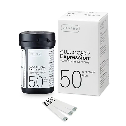 Arkray Glucocard Expression 150 Test Strips For Glucose Care