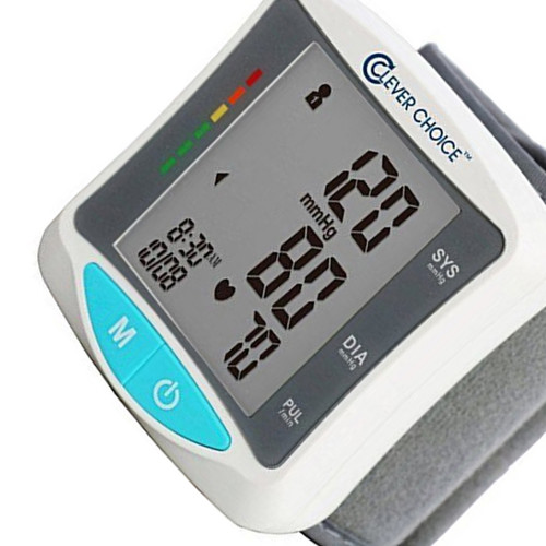 Clever Choice Fully Auto Wrist Talking Blood Pressure Monitor SDI-2086WT