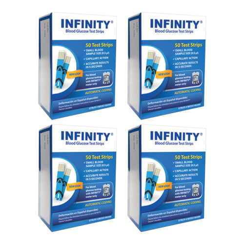 Infinity 200 Test Strips  For GLucose Care