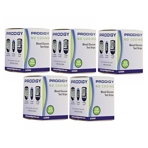 Prodigy Autocode 250 Test Strips For Glucose Care