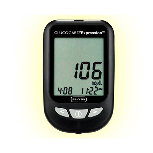 Arkray Glucocard Expression Talking Meter KIt For Glucose Care