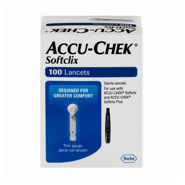 Accu-Chek Softclix Lancing Device [+] Accu-Check Softclix Lancets For Glucose Care