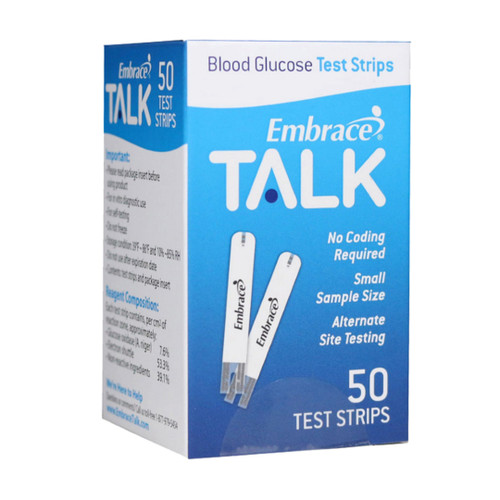 Omnis Health Embrace Blood Glucose 400 Test Strips