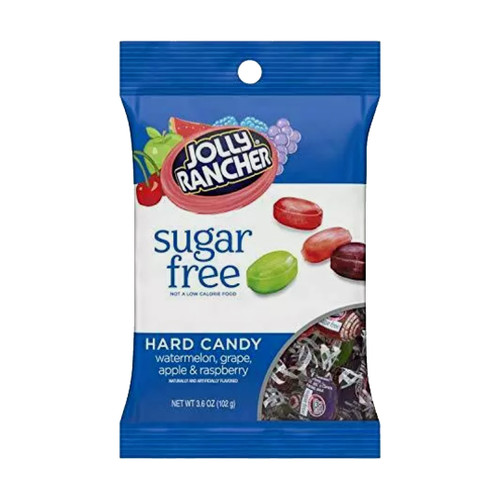 Jolly Rancher Sugar Free Hard Candy (Watermelon, Grape & Apple Raspberry)