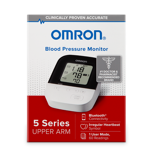 Omron 5 Series Advanced Accuracy Upper Arm Blood Pressure Monitor