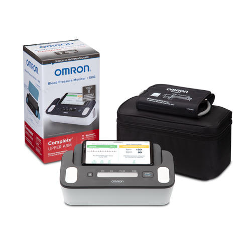 Omron Complete Wireless Upper Arm Blood Pressure and EKG Monitor