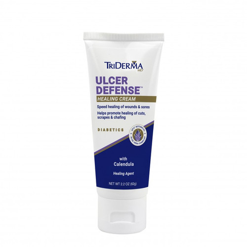 TriDerma Ulcer Defense Healing Cream 2.2 Oz - 2 Packs