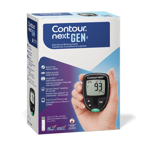 Ascensia Contour Next GEN Meter Kit For Glucose Care