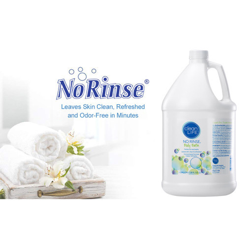 CleanLife Products No-Rinse Body Wash 1 Gallon 128 OZ 8 Pound