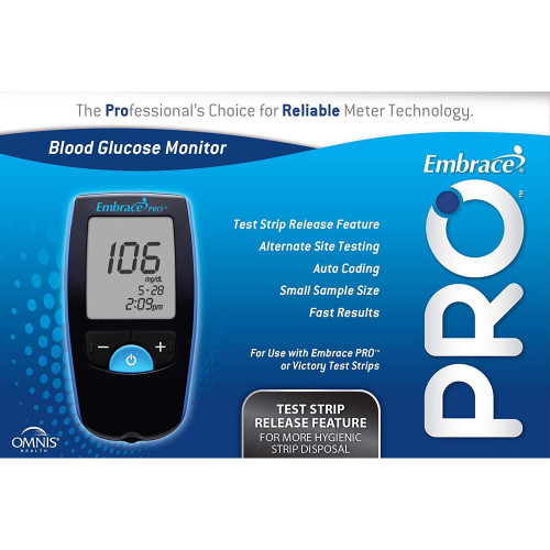 Omnis Health Embrace PRO Blood Glucose Monitoring System