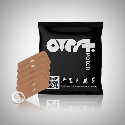 Overt FreeStyle CGM Flexible Patch with Ring - SKIN TONE [5 pack] For Libre or Libre 2