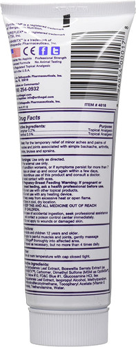 Orthogel Advanced Pain Relief Gel Tube, 4 oz