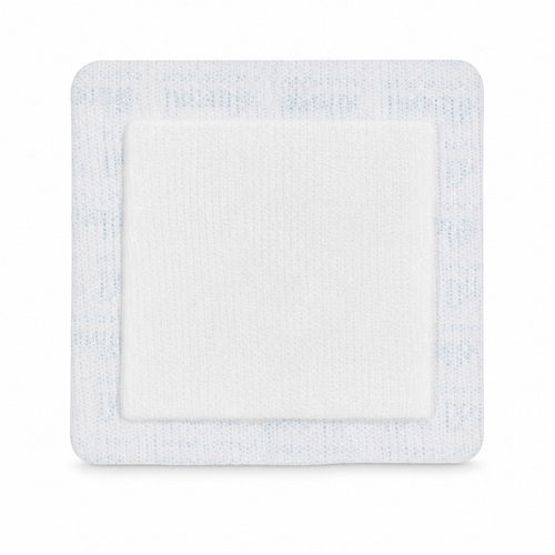 Sterile Border Gauze With Adhesive Border, 6" X 6" [ 25 Pack ]