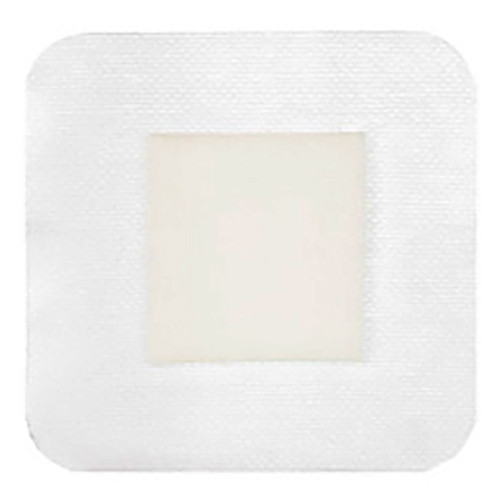 Bordered Foam Waterproof Wound Dressing, 4" X 4" [ 10 Pack ]