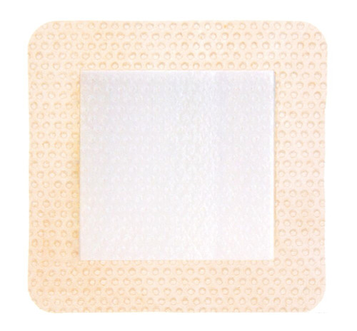 Comfortfoam Border Foam Wound Dressing With Soft Silicone Adhesive, 4" X 4"