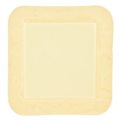 Dermalevin Waterproof Foam Dressing With Border, 6" X 6"