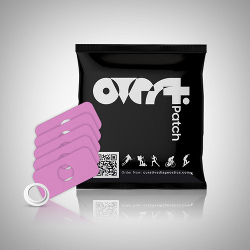 Overt FreeStyle CGM Flexible Patch with Ring - Purple [5 pack] For Libre and Libre 2