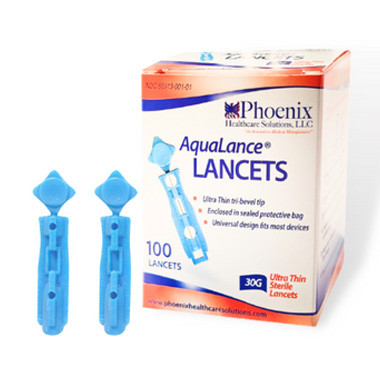 Aqualance lancet from Phoenix- 100 Pack