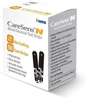 Caresens N Blood Glucose 100 Test Strips