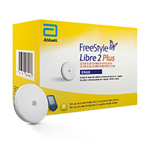 FreeStyle Libre 2 Plus CGM Sensors Works with Insulin Pumps**