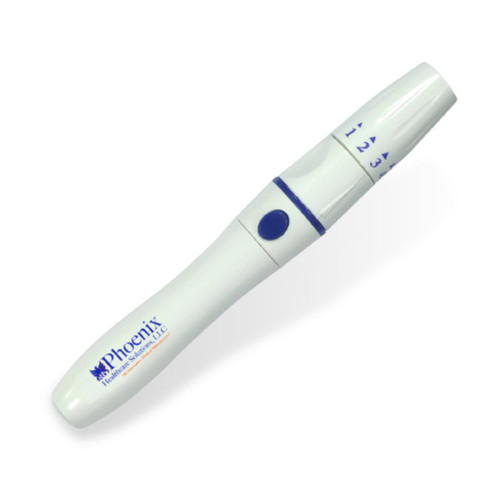 Phoenix healthcare Lancing device [ 2 Pack ]