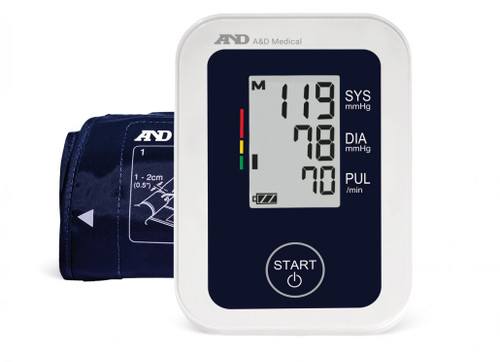 A & D Cuff Blood Pressure Monitor With AC Adaptor 6.3" - 9.4" Small Cuff